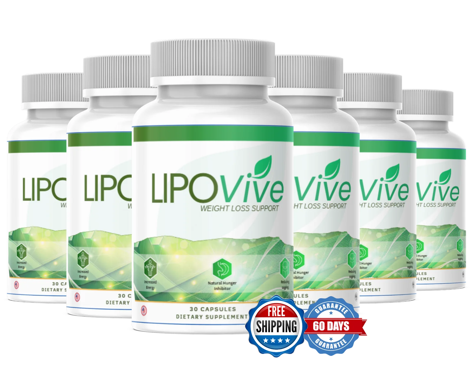 Lipovive 6-bottle package