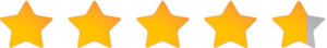 5-star rating